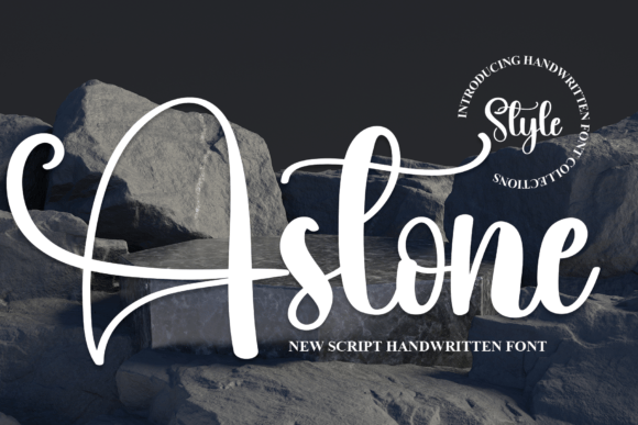 Astone: A Bold and Exquisite Handwritten Font for Branding