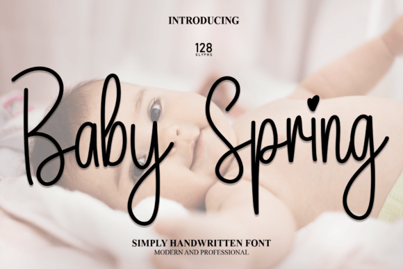 Baby Spring Font for Professional Branding