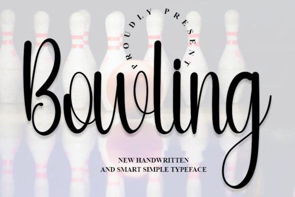 Bowling Font for Modern Campaigns
