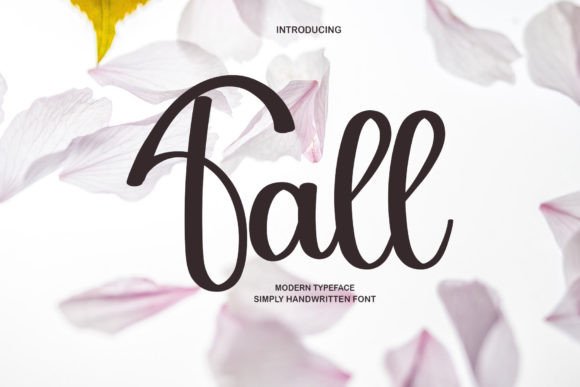 Fall: A Timeless Script Font for Handmade Creations
