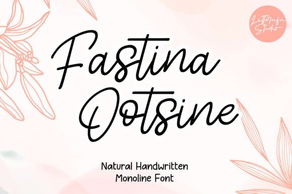 Fastina Ootsine: The Handwritten Font That Elevates Campaigns