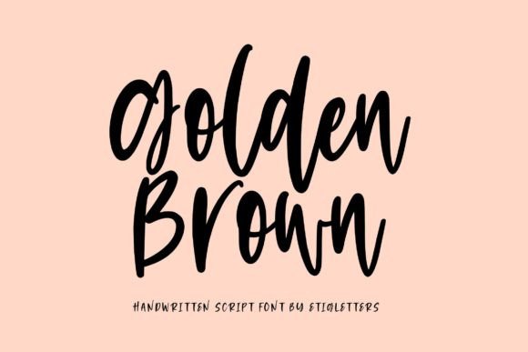 Golden Brown Font for Polished Branding