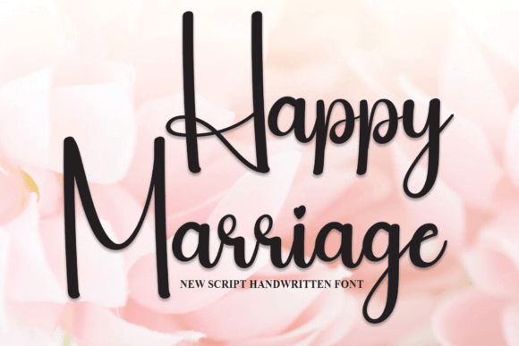 Happy Marriage Font for Web Design Projects