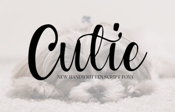 How Cutie Elevates Branding with a Feminine, Smooth Script Font
