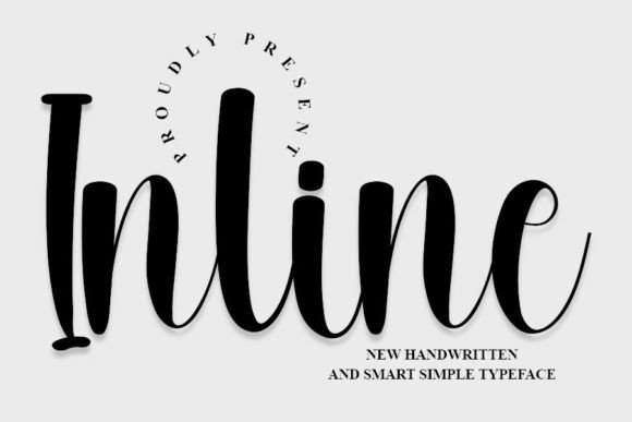 Inline: A Handwritten Font with Timeless Elegance