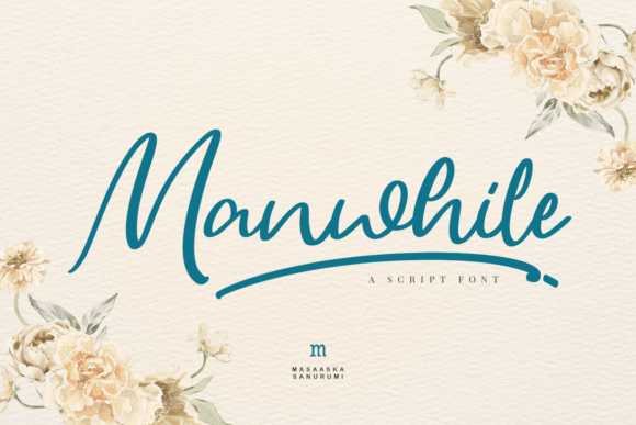 Manwhile Script Font Review for Branding Projects