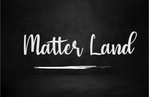 Matter Land Font for Modern Branding