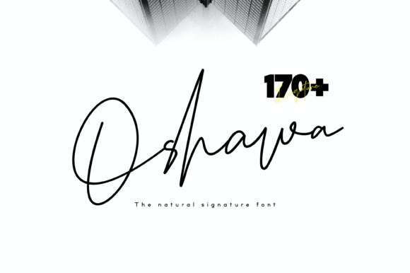 Oshawa: A Handwritten Font for Modern Editorial Design