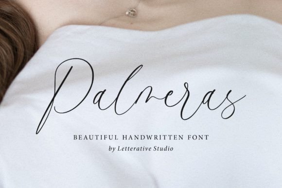 Palmeras: A Handwritten Font for Elegant Editorial Design