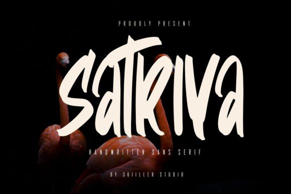 Satriya: A Bold Handwritten Font for Digital Branding