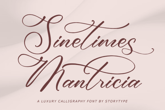 Sinetimes Mantricia – A Modern Luxury Typeface for Web Design