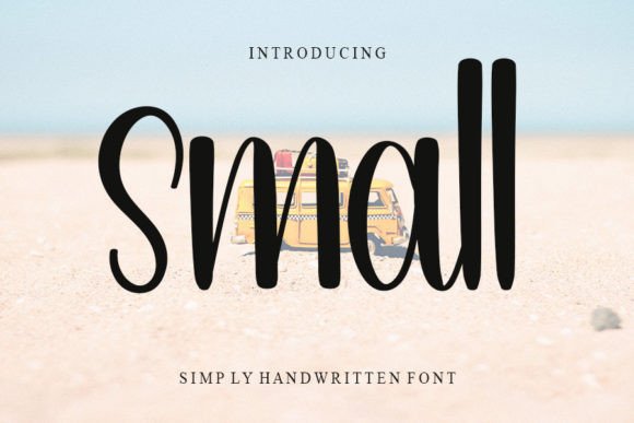 Small Script Font for Editorial Design and Content Creation