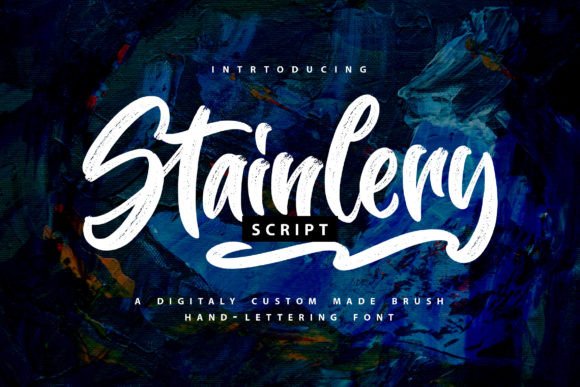 Stainlery: A Beautiful Font for Your Brand's Visual Story