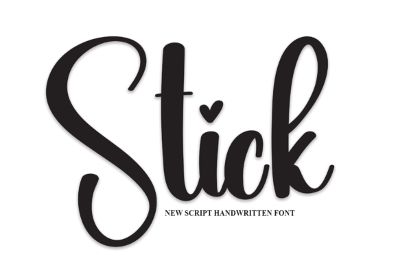 Stick Font for Branding Projects