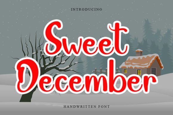 Sweet December Font for Handmade Creations