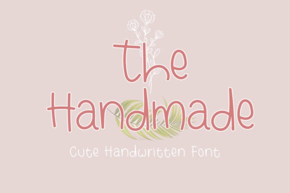 The Handmade Font for Branding Projects