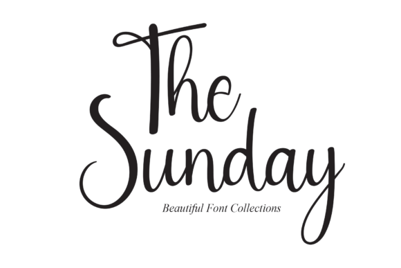 The Sunday: A Versatile Script Font for Digital Design