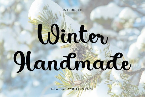 Winter Handmade: A Font That Elevates Brand Design