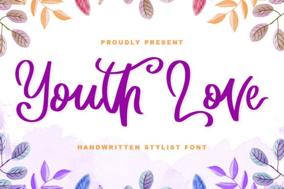 Youth Love Script Font for Editorial Design